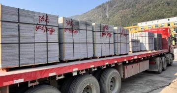 西藏 芝麻灰地铺石出货日常