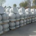 西藏 白麻花岗岩石材圆球，石球，挡车球，隔离球，景观石球，风水球等