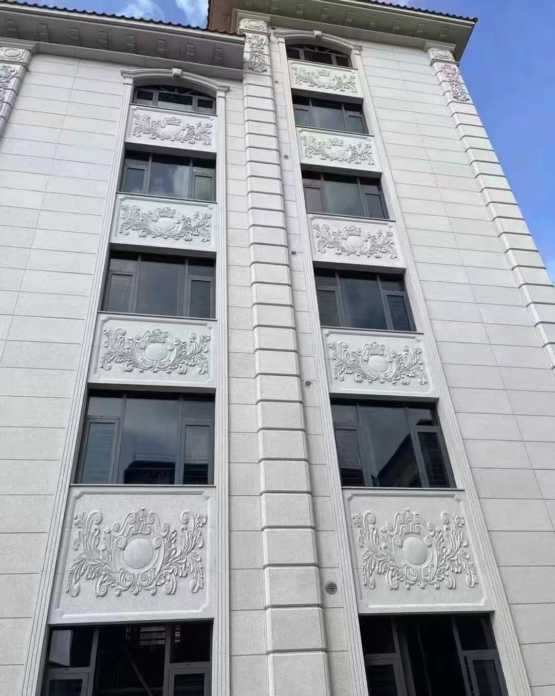 西藏 白麻荔枝面花岗岩别墅外墙干挂