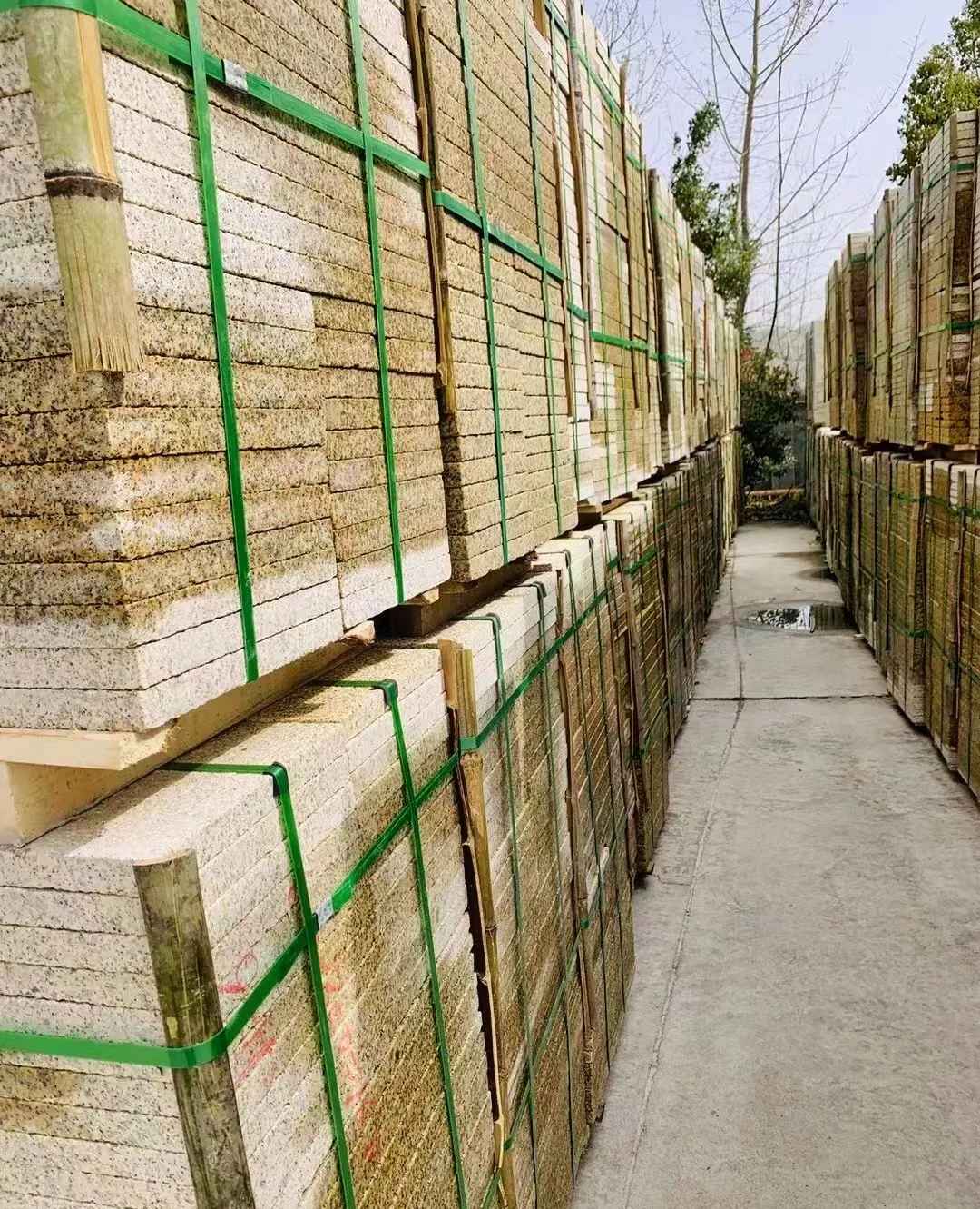 西藏 黄金麻花岗岩荔枝面地铺石